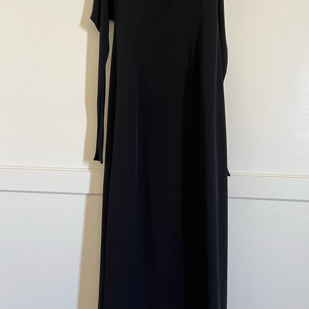 Giorgio Armani Elegant One Shoulder Black Dress